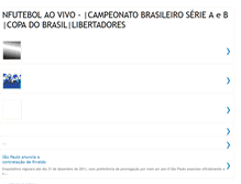 Tablet Screenshot of nfutebolaovivo.blogspot.com