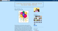 Desktop Screenshot of cancercollision.blogspot.com