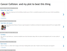 Tablet Screenshot of cancercollision.blogspot.com