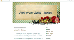 Desktop Screenshot of fruitofspirit-mollye.blogspot.com