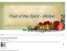 Tablet Screenshot of fruitofspirit-mollye.blogspot.com