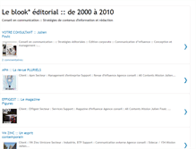 Tablet Screenshot of conseil-editorial.blogspot.com