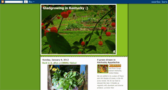 Desktop Screenshot of gladgrower.blogspot.com
