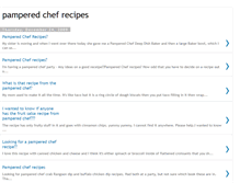 Tablet Screenshot of pampered-chef-recipes-dds.blogspot.com