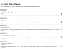 Tablet Screenshot of elysiumaustriacum.blogspot.com