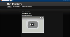 Desktop Screenshot of net-overdrive.blogspot.com