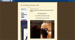 Desktop Screenshot of itsamiraclenaturesoil.blogspot.com