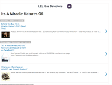 Tablet Screenshot of itsamiraclenaturesoil.blogspot.com