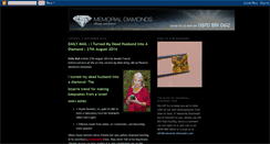 Desktop Screenshot of memorialdiamonds.blogspot.com