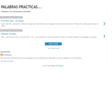 Tablet Screenshot of palabraspracticas.blogspot.com