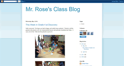 Desktop Screenshot of mrrosesclassblog.blogspot.com