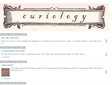 Tablet Screenshot of curiology.blogspot.com