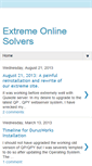 Mobile Screenshot of extreme-solvers.blogspot.com