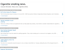 Tablet Screenshot of cigarettesmokingnews.blogspot.com