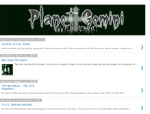 Tablet Screenshot of planetgemini.blogspot.com