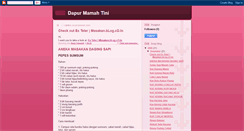 Desktop Screenshot of dapur-mamahtini.blogspot.com