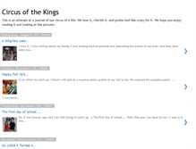 Tablet Screenshot of circusofthekings.blogspot.com