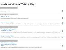 Tablet Screenshot of disneywedding.blogspot.com