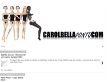 Tablet Screenshot of carolbellapontocom.blogspot.com