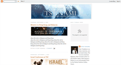 Desktop Screenshot of godstsunami.blogspot.com