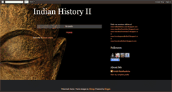 Desktop Screenshot of indianhistory2.blogspot.com