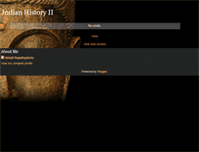 Tablet Screenshot of indianhistory2.blogspot.com