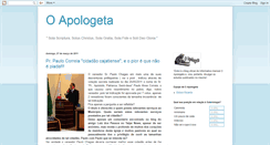 Desktop Screenshot of oapologeta.blogspot.com