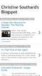 Mobile Screenshot of christinesouthard.blogspot.com