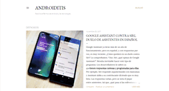 Desktop Screenshot of androiditis.blogspot.com