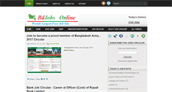 Desktop Screenshot of bdjobspaper.blogspot.com