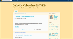 Desktop Screenshot of catholiccolors.blogspot.com