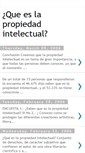 Mobile Screenshot of lapropiedadintelectualdulce.blogspot.com