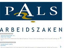 Tablet Screenshot of palsarbeidszaken.blogspot.com