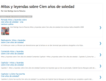 Tablet Screenshot of mitosyleyendasobrecienaosdesoledad.blogspot.com