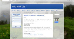 Desktop Screenshot of byumathlab.blogspot.com