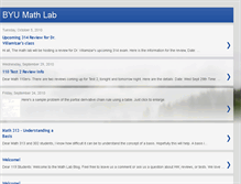 Tablet Screenshot of byumathlab.blogspot.com