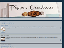 Tablet Screenshot of peppercreations.blogspot.com