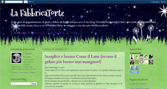 Desktop Screenshot of lafabbricatorte.blogspot.com