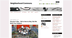 Desktop Screenshot of neighborhoodcommons.blogspot.com