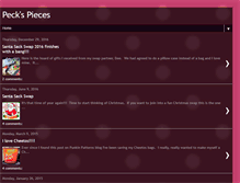 Tablet Screenshot of peckspieces.blogspot.com