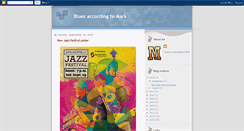 Desktop Screenshot of bluesaccordingtomark.blogspot.com