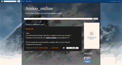 Desktop Screenshot of amicoonline.blogspot.com