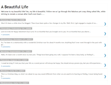 Tablet Screenshot of abeautifullife00.blogspot.com