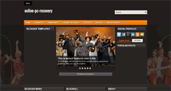 Desktop Screenshot of online-pc-recovery.blogspot.com