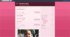 Desktop Screenshot of kantensgirls.blogspot.com