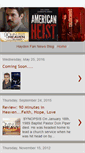 Mobile Screenshot of haydenfannews.blogspot.com