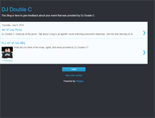 Tablet Screenshot of djdoublecproductions.blogspot.com