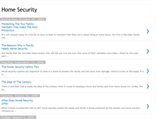 Tablet Screenshot of homesecurityqueen.blogspot.com
