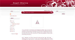 Desktop Screenshot of angellsharina.blogspot.com