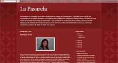 Desktop Screenshot of pasarelaperiodistica.blogspot.com